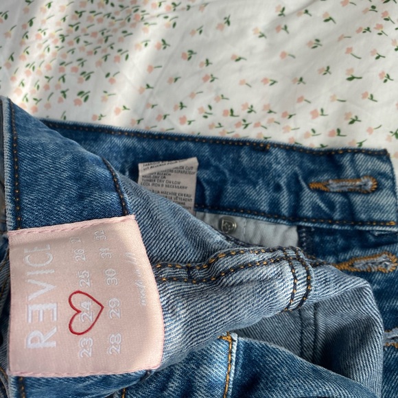 Revice Denim Super 80s/ Blue Ambition Jean Size 24 - Picture 4 of 6